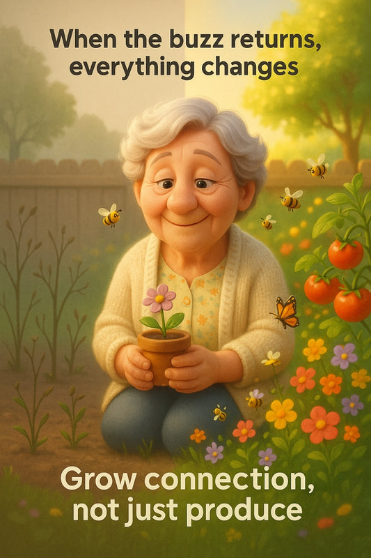 How I Revived My Fruitless Veggie Garden with One Simple Pollination Trick