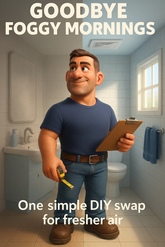 How to Replace Your Bathroom Exhaust Fan in One Afternoon Without Calling an Electrician