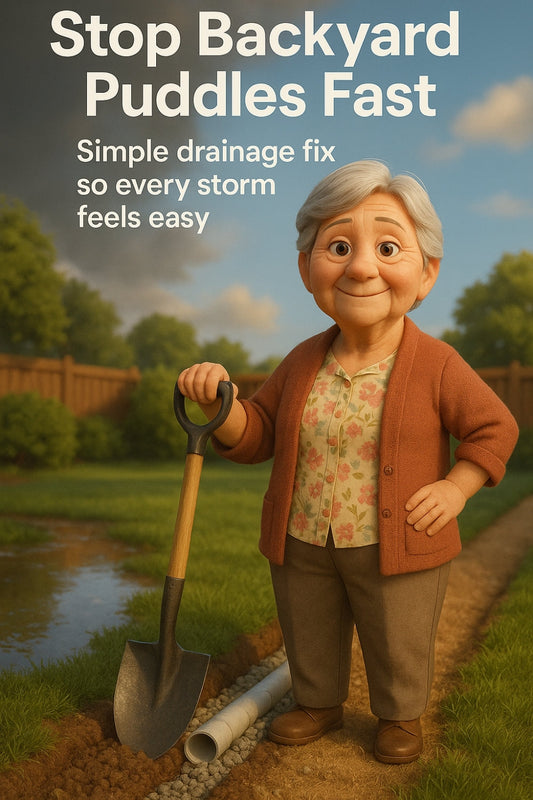 How to Fix Backyard Flooding Without Costly Drainage Contractors