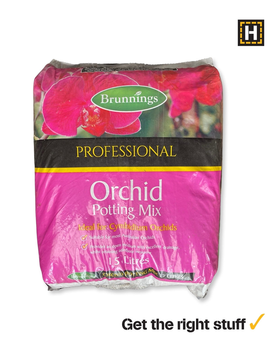 Brunnings Orchid Potting Mix 15L