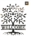 Plasma Cut Welcome Tree of Life 500 x 370mm