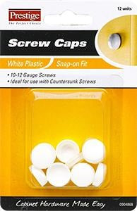 CAP SCREW SNAP-ON WHITE 12/12 12PK