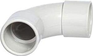 ELBOW SOLID GREY 25MM