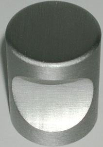 KNOB FINGER POST SATIN CR 20MM
