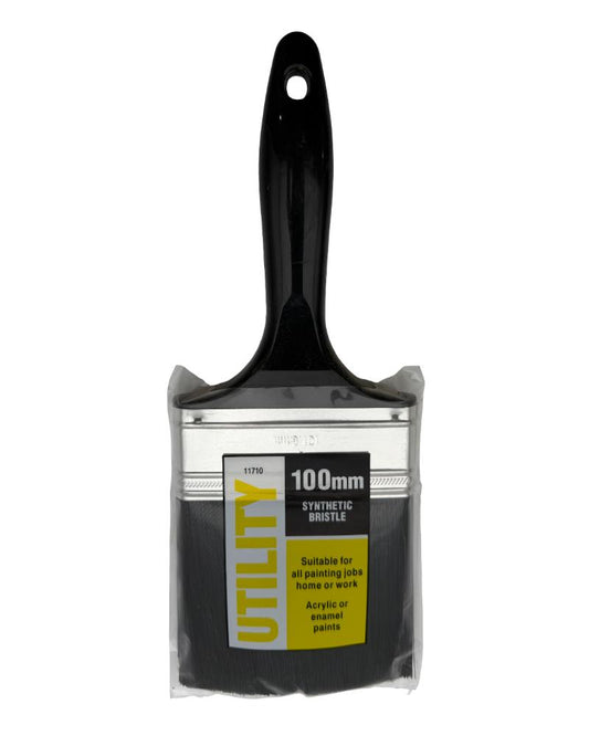 Paint Brush Utility 100mm Synthetic