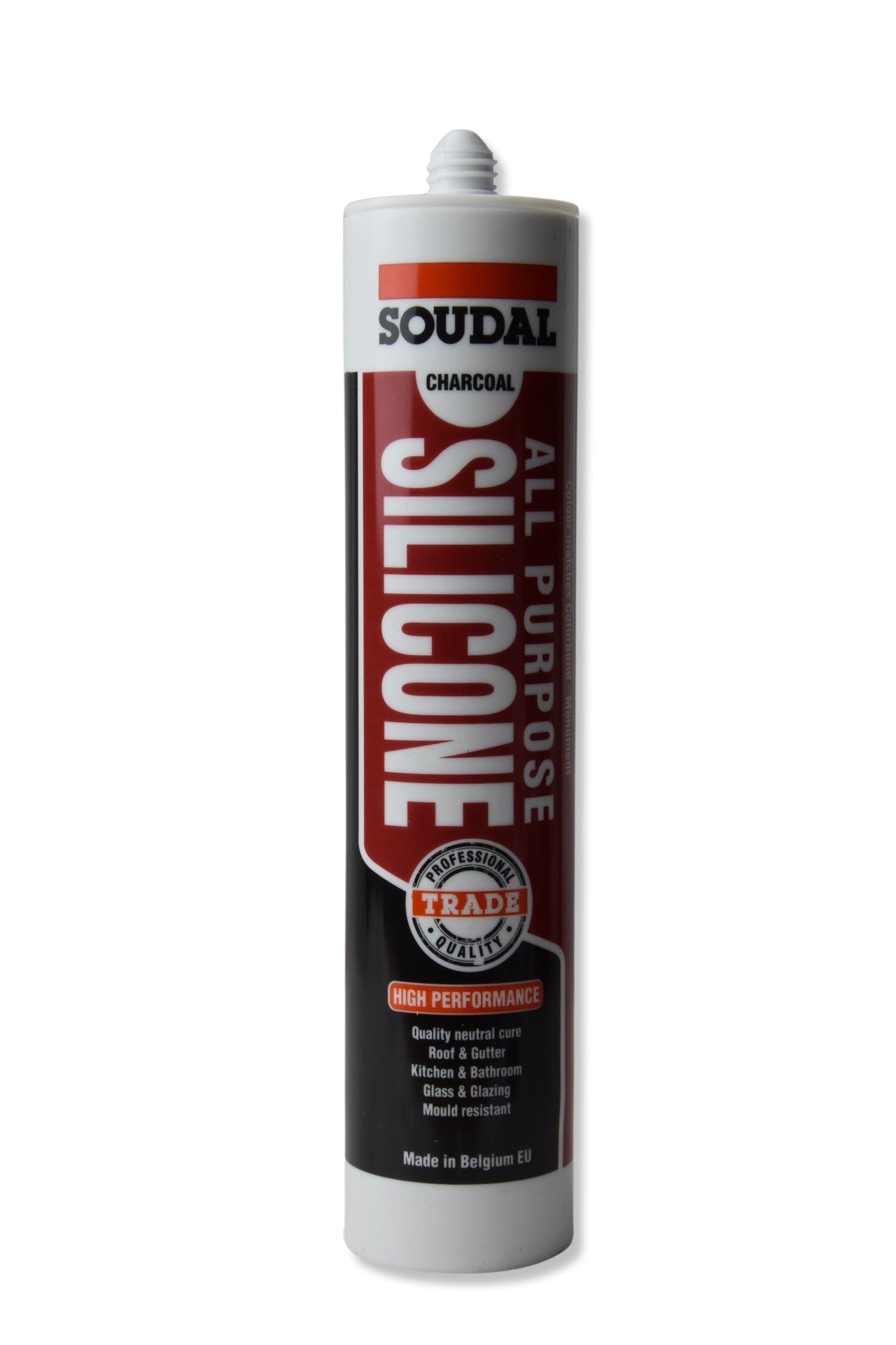Soudal All Purpose Silicone Charcoal 300ml