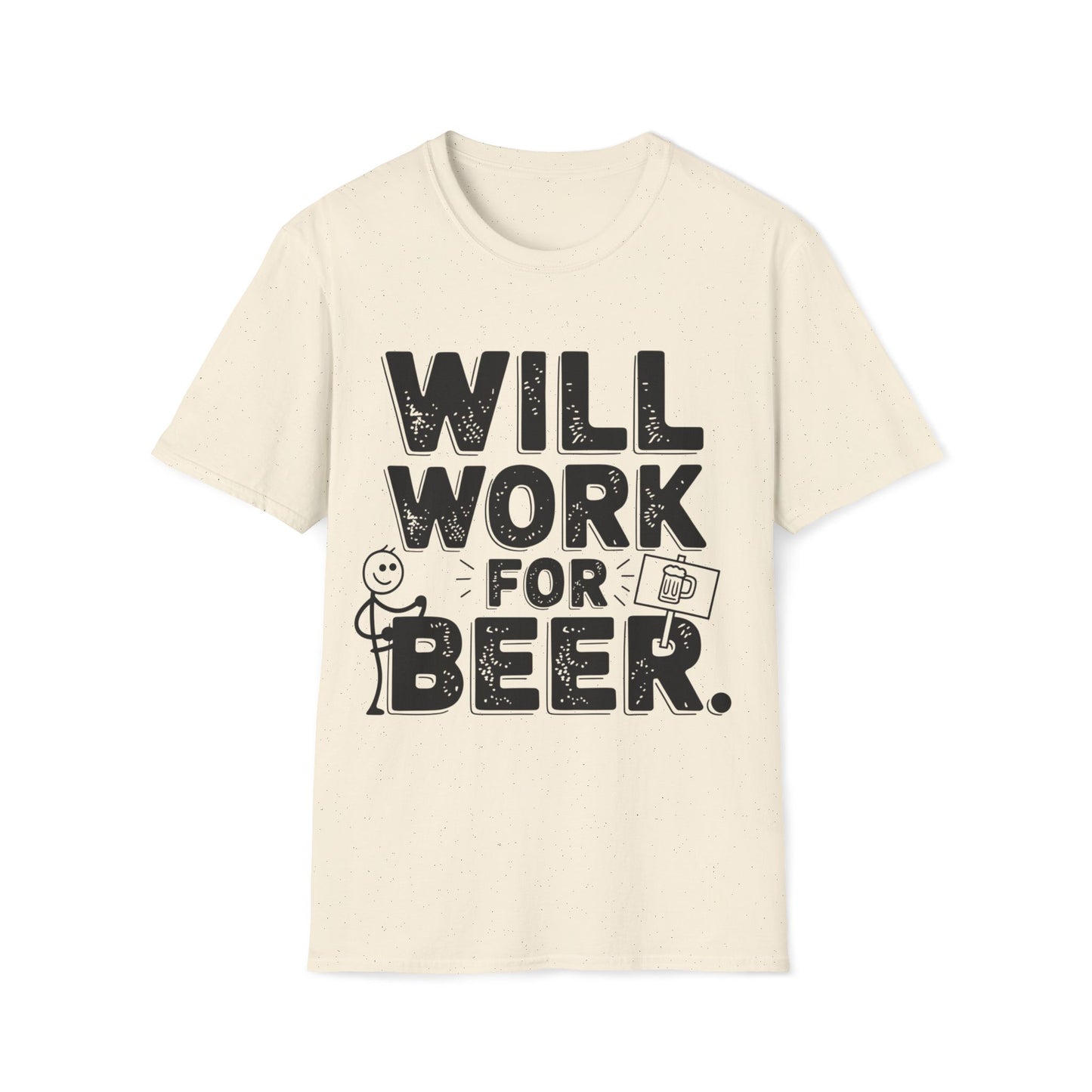 Beer Enthusiast Softstyle T-Shirt - Vibrant Design for Casual Fun