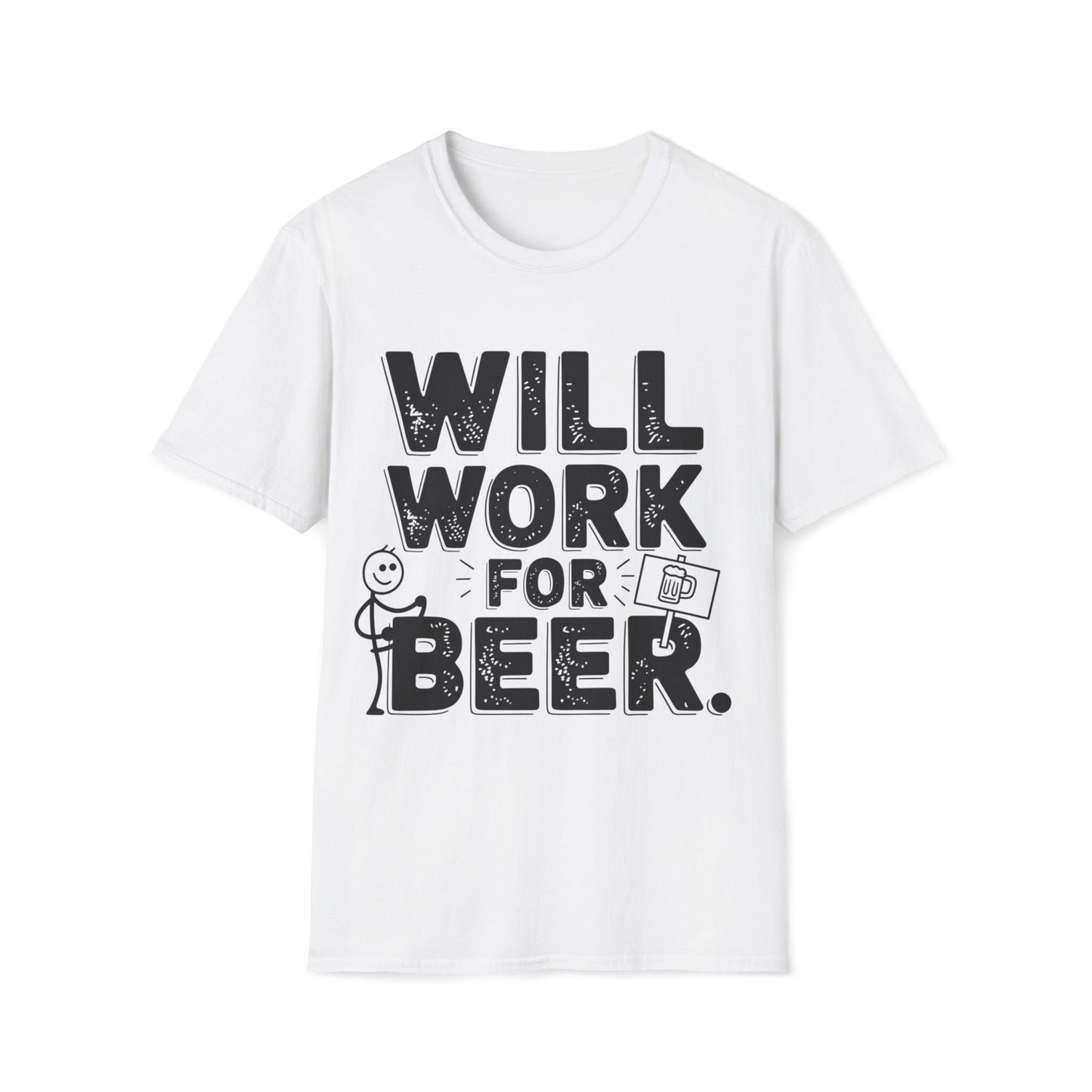 Beer Enthusiast Softstyle T-Shirt - Vibrant Design for Casual Fun