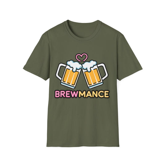 Brewmance Unisex Softstyle T-Shirt - Perfect for Beer Lovers and Friendships