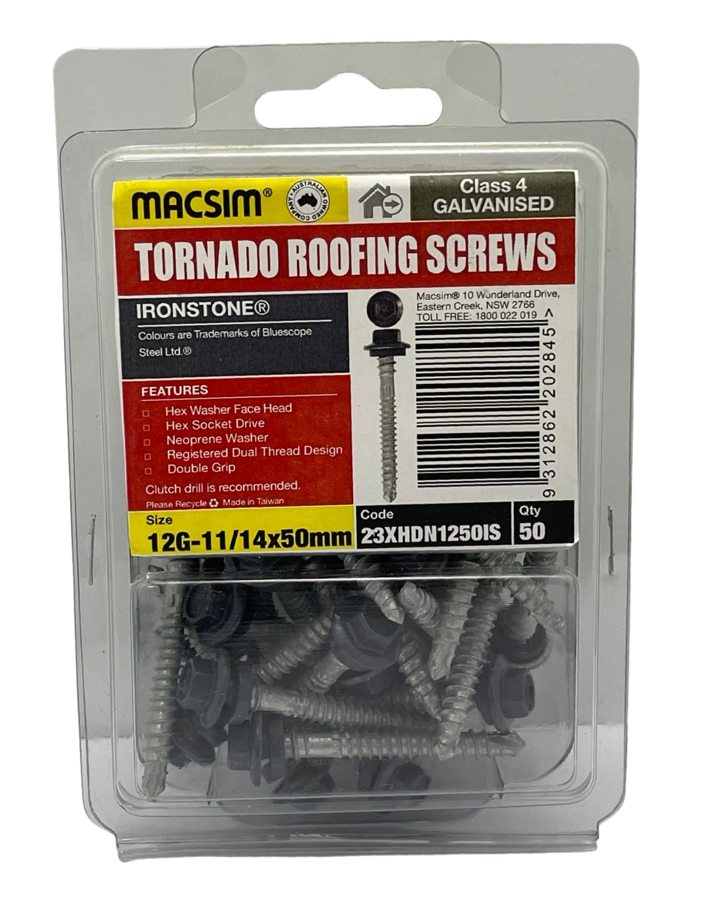 Macsim Tornado SDS Ironstone 12g 50mm