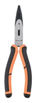 PLIER LONG NOSE BENT 200MM S/C