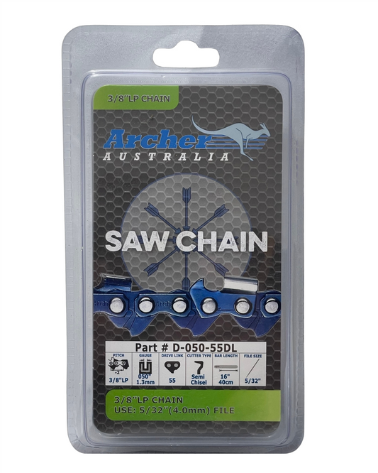 Archer Chain Loop Semi Chisel - 3/8" LP .050, 55DL