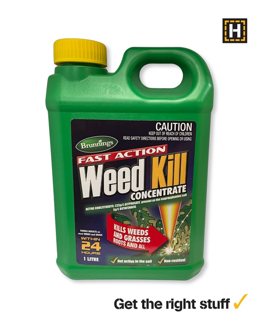 Brunnings Fast Action Weed Kill RTU 1L