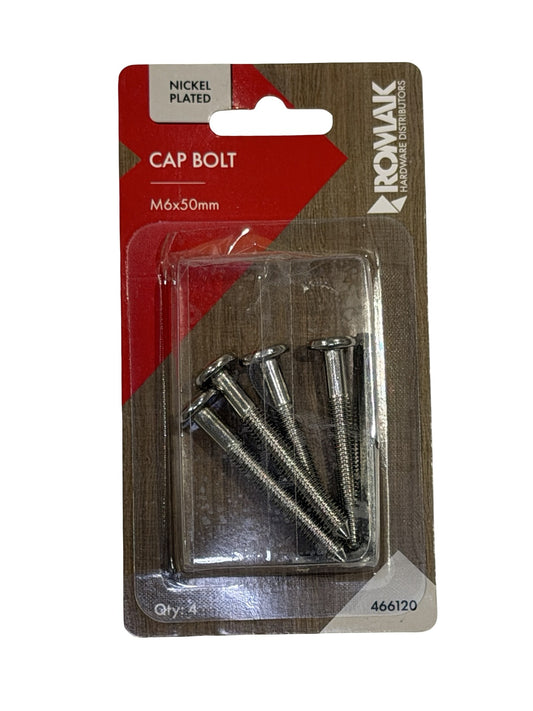 CABINET CONNECTOR CAP BOLT NP M6X50MM