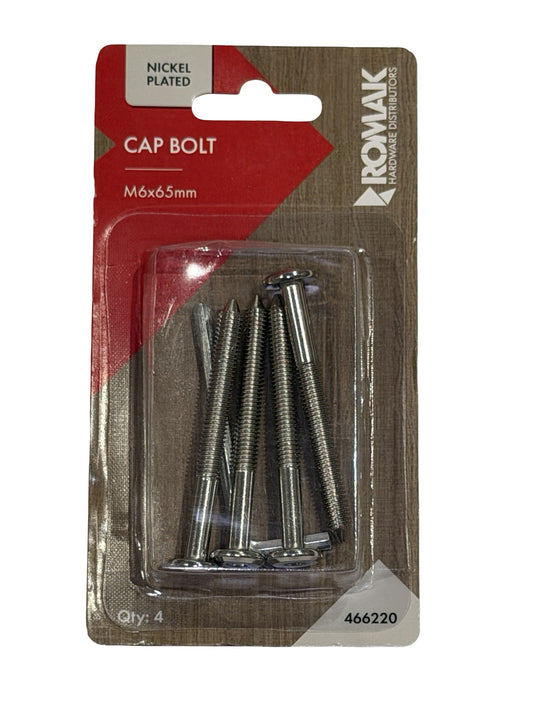CABINET CONNECTOR CAP BOLT NP M6X60MM