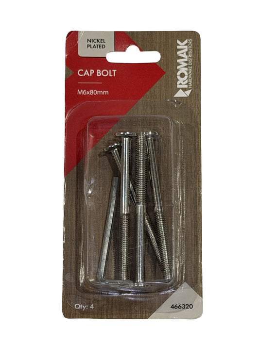 CABINET CONNECTOR CAP BOLT NP M6X80MM