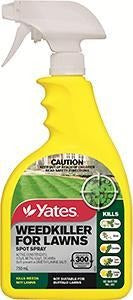 WEEDKILLER LAWN YATES RTU 750ML