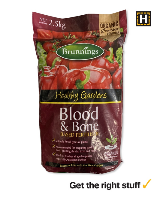 Brunnings Blood & Bone Based Fertiliser 2.5kg