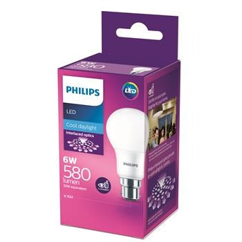 GLOBE LED BC 6W ( 55W ) 562 lm CD