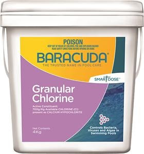GRANULAR CHLORINE 4KG BARACUDA