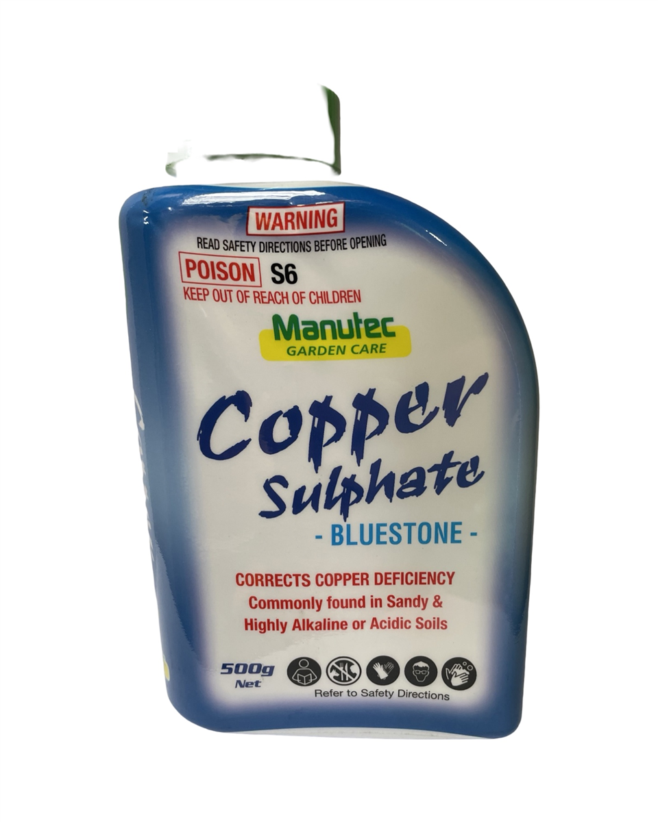 Manutec Copper Sulphate Soluble 500g