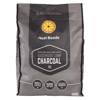 CHARCOAL HARDWOOD LUMP HEAT BEADS 10KG