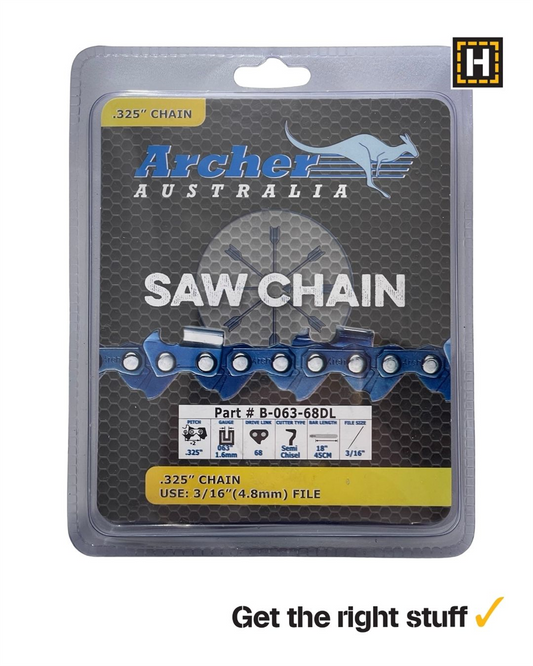 Archer - Chain Loop Semi Chisel  - .325 .063, 68DL