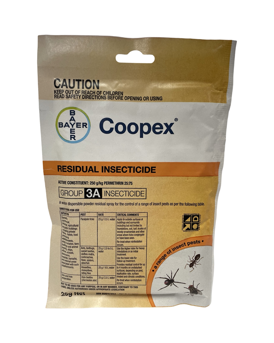 Bayer 25g Coopex Insecticide Sachet