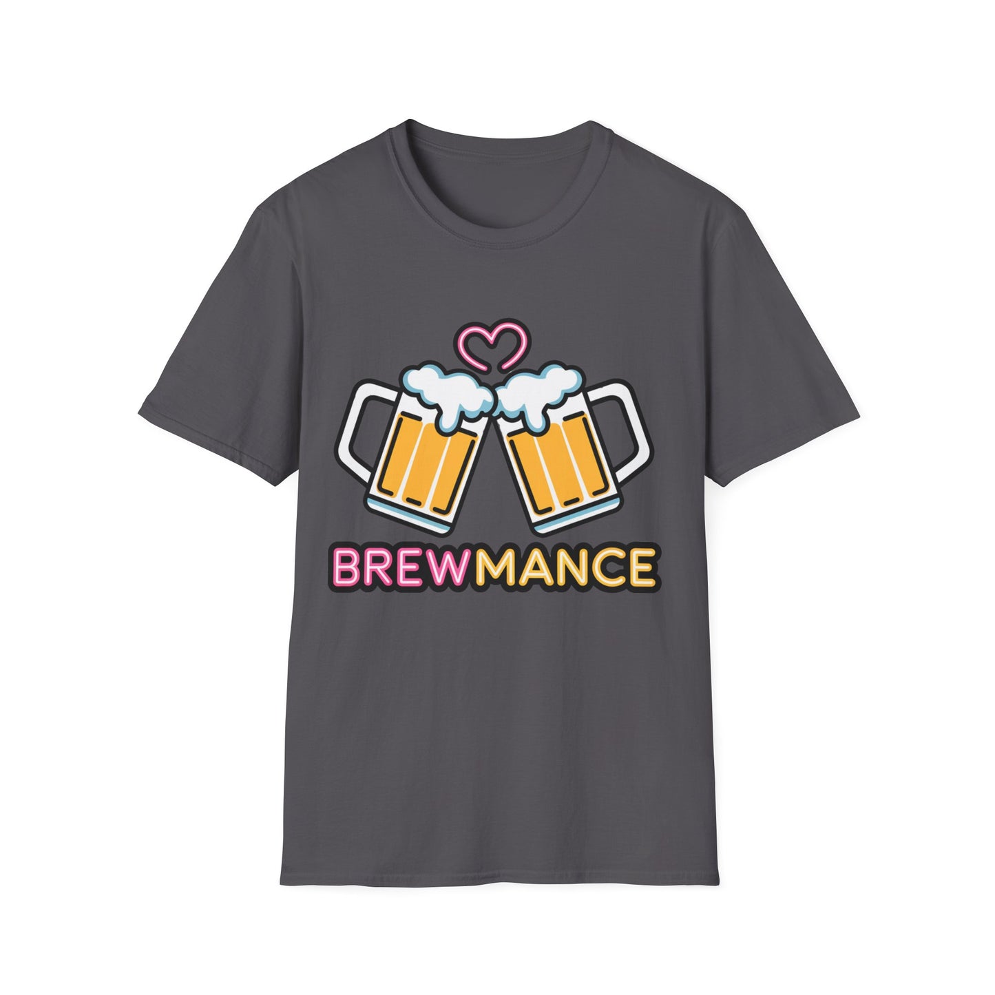 Brewmance Unisex Softstyle T-Shirt - Perfect for Beer Lovers and Friendships