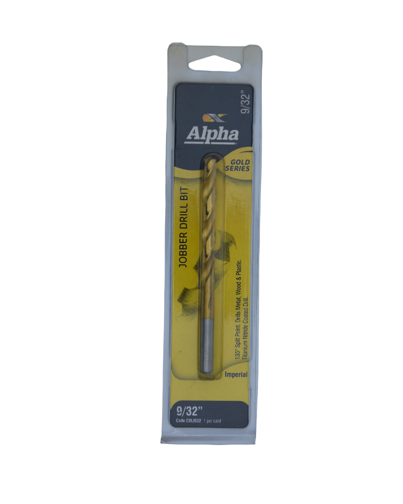 9/32in (7.14mm) Jobber Drill Bit Carded - Gold Series
