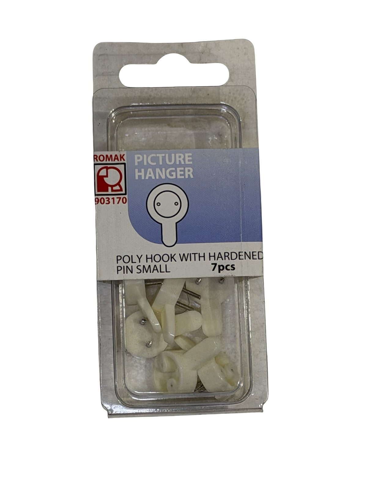PICTURE HOOK HARDWALL POLY SMALL