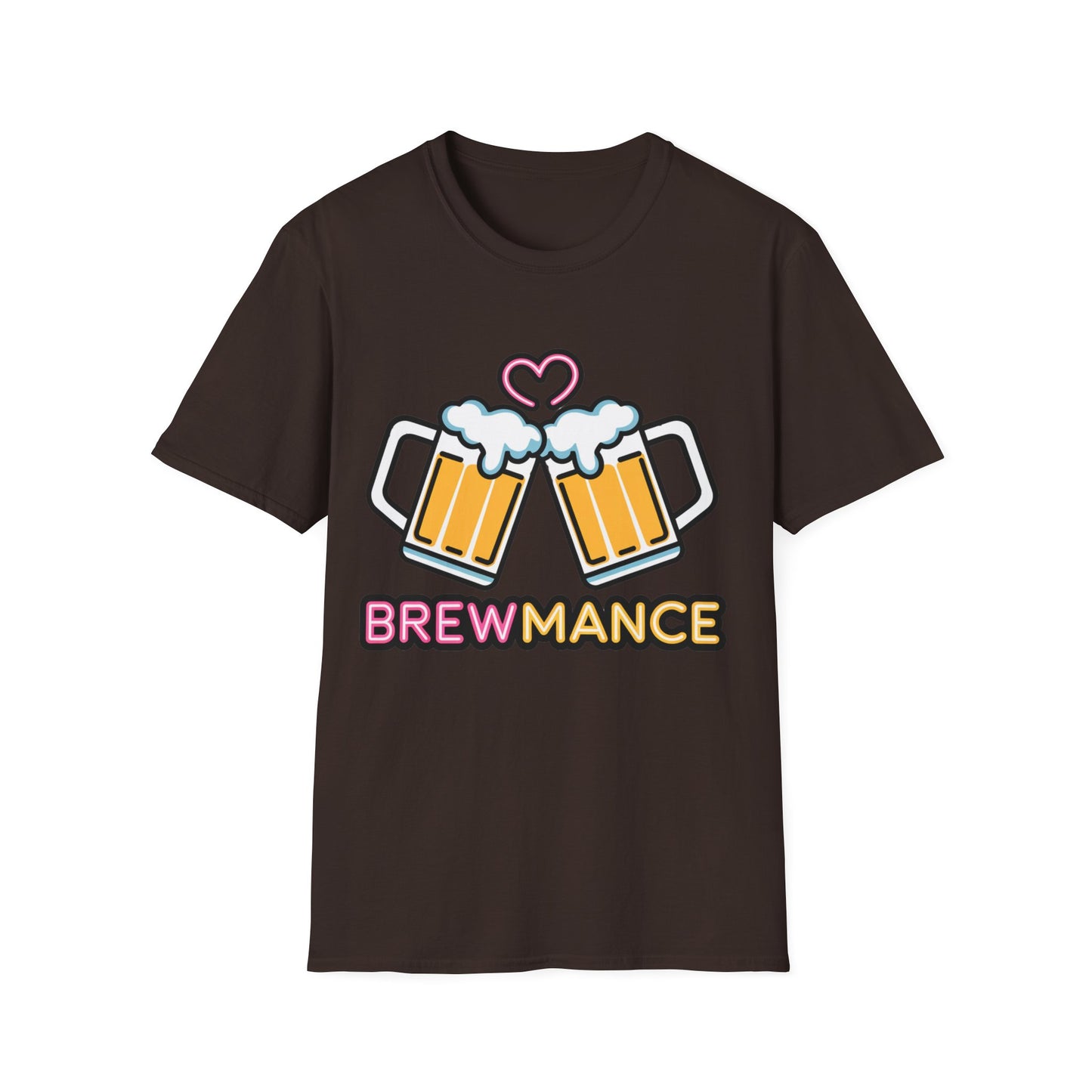 Brewmance Unisex Softstyle T-Shirt - Perfect for Beer Lovers and Friendships