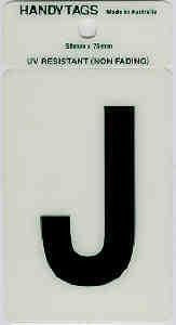 LETTER SELF ADHJ50X75MM