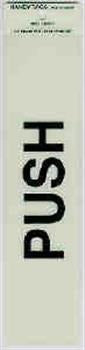 SIGN PUSH 50X200MM