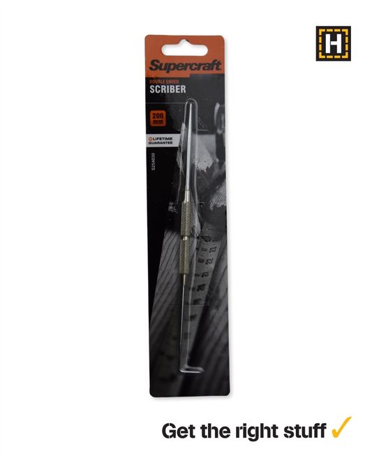 Supercraft double-ended engineers scriber for marking metal