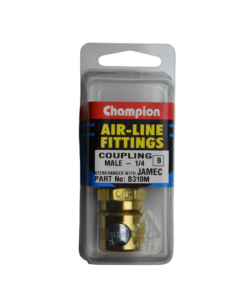 Champion Air Coupler 1/4 Male Thread Jamec Style