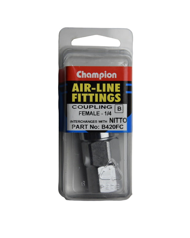 Champion Air Coupler 1/4 Female Thread Nitto Style