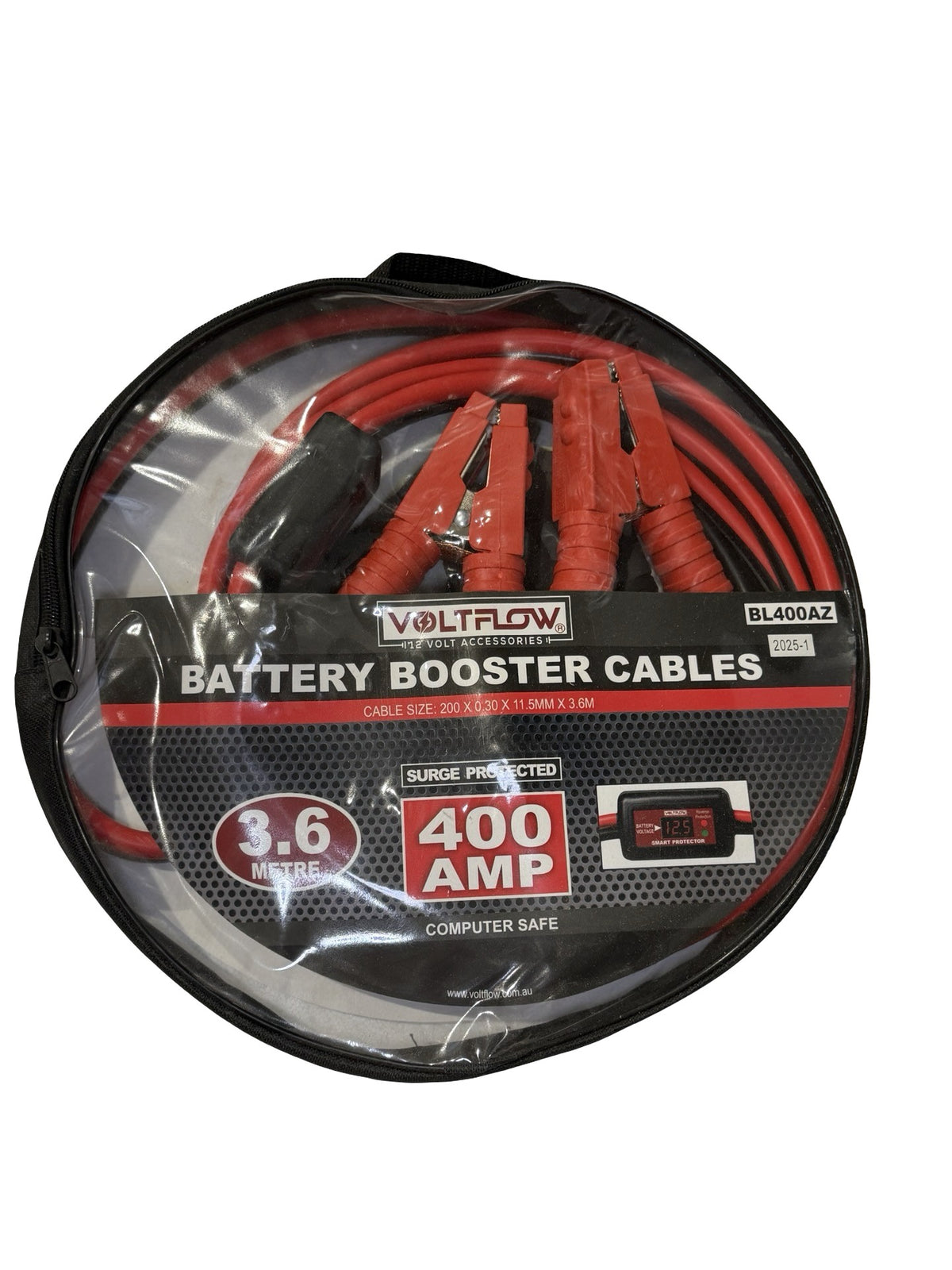 VOLTFLOW - BOOSTER CABLE A-ZAP 400A X 3.6M