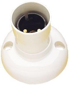 Batten Holder Standard White