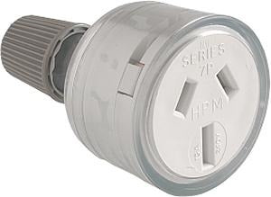 SOCKET EXTENSION GREY 15AMP BAGGED