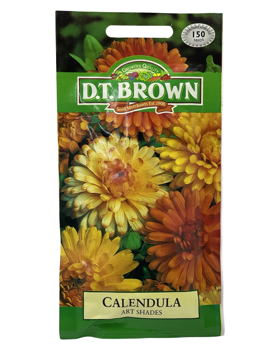 D.T Brown - Calendula -150 seed pack