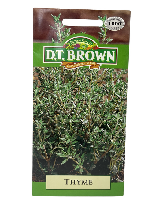 D.T Brown - Thyme - 1000 Seed pack