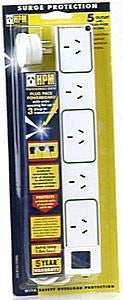 POWERBOARD 5 OUTLET TRANSFORME/SURGE
