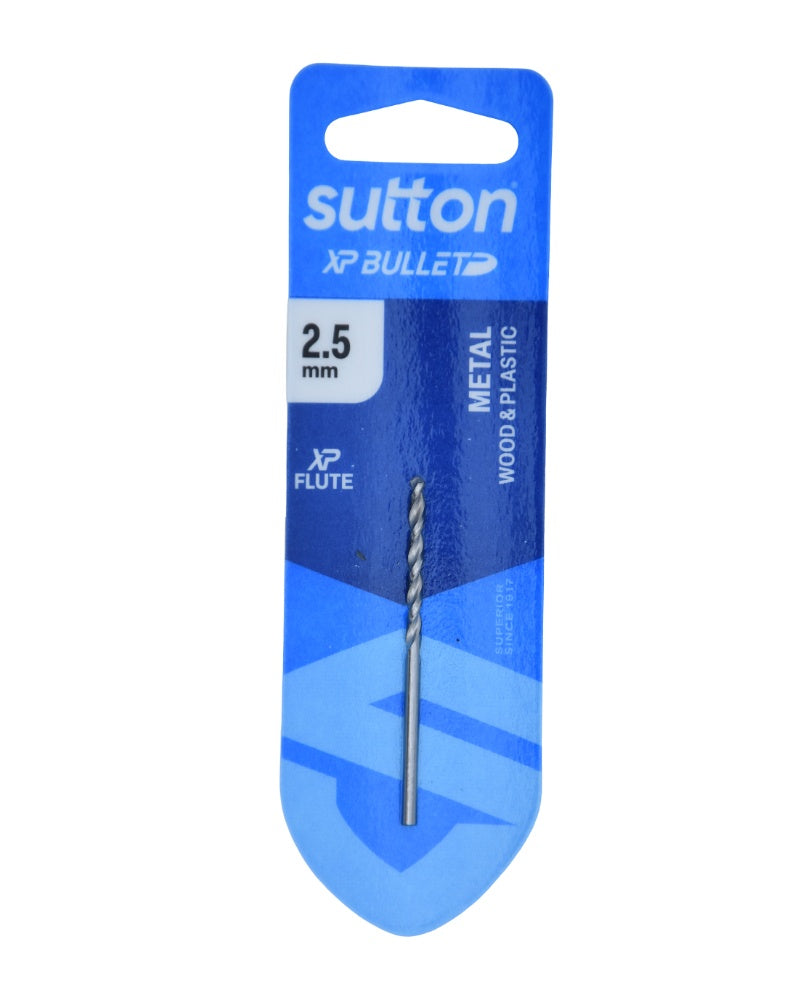 Sutton XP Bullet HSS Drill Bit 2.5mm