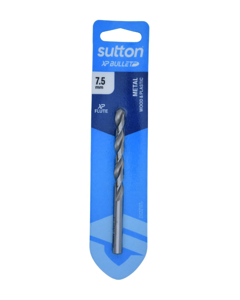 Sutton XP Bullet HSS Drill Bit 7.5mm
