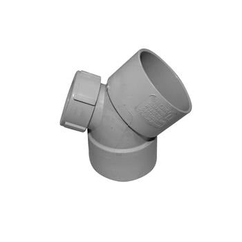 BEND DWV PVC F F LO 50 mm 45 DEG