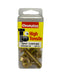 M10 Hex Flange Bolt 40mm Zinc Plated Fine Thread