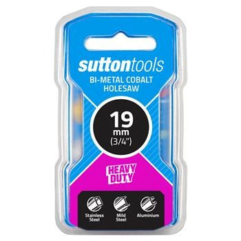 Sutton Bi-Metal Cobalt Holesaw 19mm (3/4")
