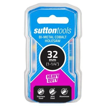 Sutton Bi-Metal Cobalt Holesaw 32mm