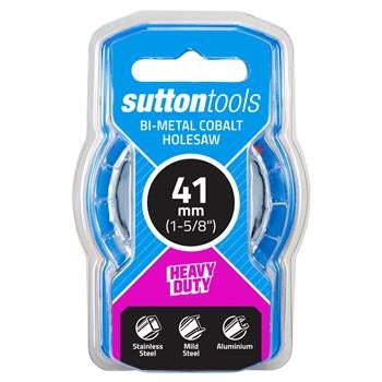 Sutton 41mm (1") Bi-Metal Cobalt Holesaw